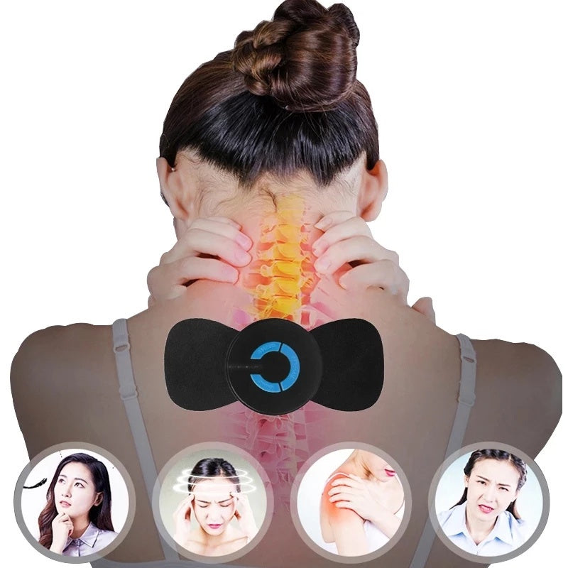 Massageador de pescoço eletrico costas ombros lombar massageador corporal - HappyShopEtc
